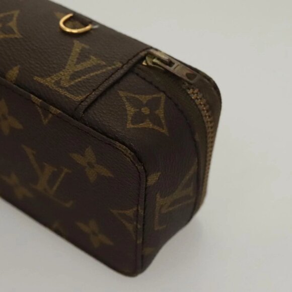 LOUIS VUITTON Monogram Poche Monte Carlo Jewelry Box M47352 LV Auth 98562 - Picture 9 of 15